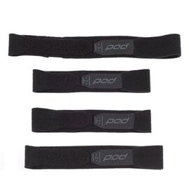 Стрепы наколенников POD KX, Black/Grey, 2022, KP330-014-MD/LG, Вариант УТ-00345277: Размер: M/L, Цвет: Black/Grey, изображение  - НаВелосипеде.рф