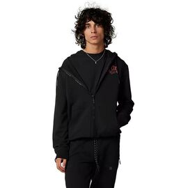 Толстовка Fox No Contest Zip Fleece, Black, 2023, 29837-001-L, Вариант УТ-00345279: Размер: L, изображение  - НаВелосипеде.рф