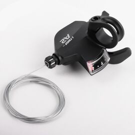 Шифтер велосипедный правый LTWOO, 7 скоростей, совместим с Shimano, SL-V4007-7W-2 (7ск.)shim, изображение  - НаВелосипеде.рф