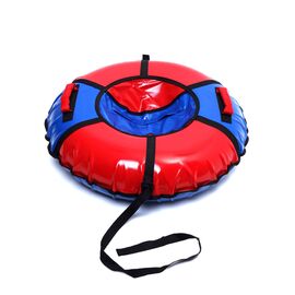 Тюбинг 110 см + камера, верх-пвх, низ-пвх, сине-красный, упаковано в индивидуальную коробку, SA110BLR, изображение  - НаВелосипеде.рф