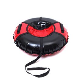 Тюбинг 110 см + камера, верх-пвх, низ-пвх, черно-красный, упаковано в индивидуальную коробку, SA110BKR, изображение  - НаВелосипеде.рф