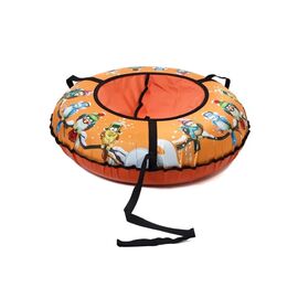 Тюбинг 80 см + камера, верх-оксфорд, низ-пвх, дизайн "Птицы", упаковано в индивидуальную коробку, SA80PT, изображение  - НаВелосипеде.рф