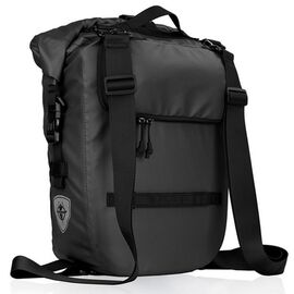 Велосумка Rhinowalk Painer Pack, туристическая, 20L, гермомешок, 100% влагозащита, на багажник, черный, ARV000302, изображение  - НаВелосипеде.рф