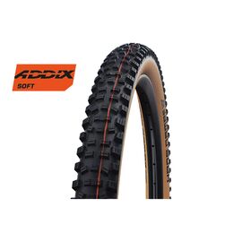 Велопокрышка Schwalbe HANS DAMPF 27.5 x 2.60, 67 EPI, 1195 грамм, фолдинговая, бескамерная, черная, 11654301, изображение  - НаВелосипеде.рф
