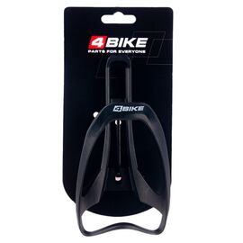 Флягодержатель велосипедный 4BIKE 051, пластик, чёрный, ARV000279, изображение  - НаВелосипеде.рф