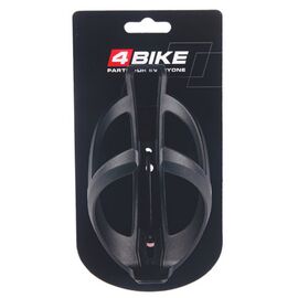 Флягодержатель велосипедный 4BIKE 056, пластик, чёрный, ARV000280, изображение  - НаВелосипеде.рф