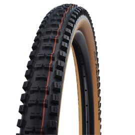 Велопокрышка Schwalbe BIG BETTY Evo, 29x2.40, 67 EPI, 1305 гр, фолдинговая, бескамерная, цвет Bronze Sidewall, 11654414, изображение  - НаВелосипеде.рф