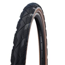 Велопокрышка Schwalbe MARATHON EFFICIENCY Evo, 28x2.15, 840 г, фолдинговая, цвет Transparent-Skin-Reflex, 11654421, изображение  - НаВелосипеде.рф