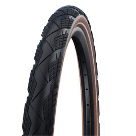 Велопокрышка Schwalbe MARATHON EFFICIENCY Evo, 27.5x2.35, 815г, фолдинговая, цвет Transparent-Skin-Reflex, 11654424, изображение  - НаВелосипеде.рф