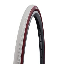 Велопокрышка Schwalbe Dunk King WheelStar, 24x1.00, 67 EPI, 230 г, фолдинговая, цвет White/Boudeaux, 11654454, изображение  - НаВелосипеде.рф