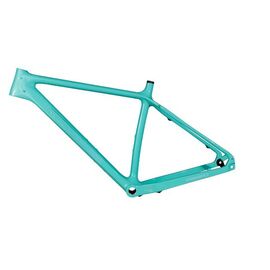 Рама карбоновая ICAN для фэтбайка + задн.ось+ рулевая колонка, SN01_18Blue-TRIAERO, Вариант УТ-00346229: Размер: 18, изображение  - НаВелосипеде.рф