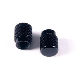 Колпачок для камер 4BIKE V38, AV, анодированный, алюминий, чёрный, ARV000295, изображение  - НаВелосипеде.рф