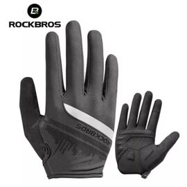 Велоперчатки ROCKBROS Shanghai, нейлон, длинные пальцы, черный, RB_S247-1L, Вариант УТ-00346406: Размер: L, изображение  - НаВелосипеде.рф