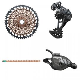 Группсэт SRAM XX1 Eagle 1x12-speed Upgrade Kit-Trigger Shifter 10-52, XX1EagleTriggerShiftCoppe, изображение  - НаВелосипеде.рф
