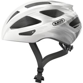 Велошлем ABUS MACATOR, white silver, 872341_ABUS, Вариант УТ-00346509: Размер: L (58-62 см), изображение  - НаВелосипеде.рф