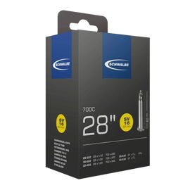 Велокамера Schwalbe SV16, под покрышку 27.5/28"-1.10-1.25 28/32-622, 115г, велониппель 60 мм, 10431363, изображение  - НаВелосипеде.рф