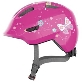 Велошлем ABUS Smiley 3.0, детский, pink butterfly, 672583_ABUS, Вариант УТ-00346616: Размер: M (50-55 см), изображение  - НаВелосипеде.рф