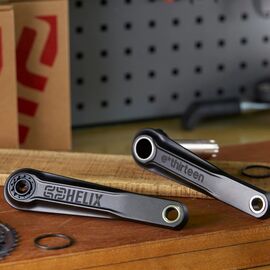 Шатуны E Thirteen Helix Cranks 175x73mm Black, CS4HBA-101, изображение  - НаВелосипеде.рф