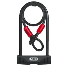 Замок велосипедный ABUS Facilo 32/150HB230+USH +трос Cobra 10/120, на ключи, U-lock, 628740_ABUS, изображение  - НаВелосипеде.рф