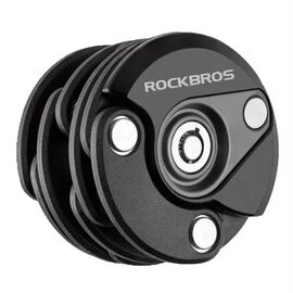 Замок велосипедный ROCKBROS, длина 650 мм, на ключ, складной, черный, RB_WL798BK, изображение  - НаВелосипеде.рф