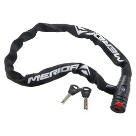 Замок противоугонный с ключами Merida Keys Cable Lock 90см*8мм, 1050гр. Black/White, 2134002662, изображение  - НаВелосипеде.рф