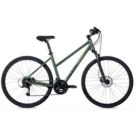 Женский велосипед Merida Crossway 50 Lady, 2023, RU39481, Вариант УТ-00346684: Размер: M(51cm), MattFogGreen/DarkGreen, изображение  - НаВелосипеде.рф