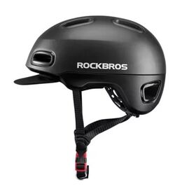 Велошлем ROCKBROS Breton, городской, черный, RB_WT-09BK, изображение  - НаВелосипеде.рф