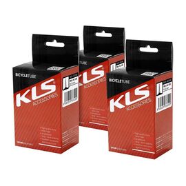 Камера KELLYS KLS 12-1/2x2-1/4, AV40, Tube KLS 12 1/2 x 2-1/4 (57-203) AV 40mm, автониппель, Tube KLS, изображение  - НаВелосипеде.рф