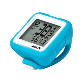Велокомпьютер KELLYS REFLEX, 14 функций, беспроводной, голубой, Cycle Computer  REFLEX sky blue, изображение  - НаВелосипеде.рф