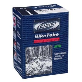 Камера велосипедная BBB, 26", 2,125/2.25, FV, защита от проколов, велониппель, черная, BTI-64, изображение  - НаВелосипеде.рф