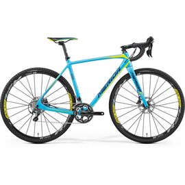 Циклокроссовый велосипед Merida CycloСross 6000 2017, Вариант УТ-00037444: Рама: L 56 (Рост: 175 - 180 cm), Цвет: синий, изображение  - НаВелосипеде.рф