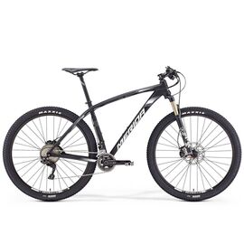 Горный велосипед Merida Big.Nine 900 2016, Вариант УТ-00037270: Рама: 19" (Рост: 172 - 180	см), Цвет: матовый черно-серый , изображение  - НаВелосипеде.рф