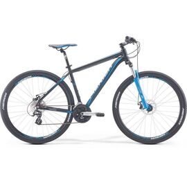 Горный велосипед Merida Big.Nine 15-MD 2017 синий, Вариант УТ-00040193: Рама: 15" (Рост: 165 - 170 cm), Цвет: черно-синий, изображение  - НаВелосипеде.рф