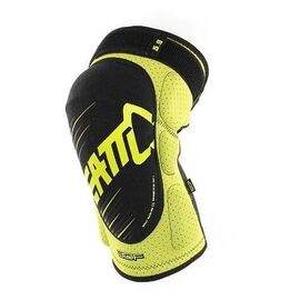 Наколенники Leatt 3DF 5.0 Knee Guard, желто-черный, 5016100432, Вариант УТ-00043560: Размер: L/XL (Ширина колена: 11.4 - 12.7 см), изображение  - НаВелосипеде.рф