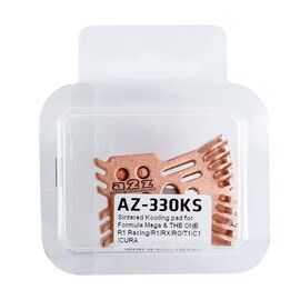 Тормозные колодки A2Z Formula Mega & THE ONE, R1/RX/RO, с радиатором, золотистый, AZ-330KS, изображение  - НаВелосипеде.рф