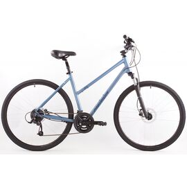 Дорожный велосипед Merida Crossway, MattSteel, 2023, RU39351, Вариант УТ-00346915: Рама: L(55cm) Blue/DarkBlue, изображение  - НаВелосипеде.рф