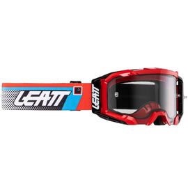 Веломаска Leatt Velocity 5.5 Red Light Grey 58%, 8024070360, изображение  - НаВелосипеде.рф
