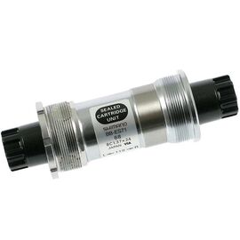 Каретка картридж SHIMANO BB-ES71, шлицевая полый вал ITALIAN, 70X113 мм,  ABBES71I13, изображение  - НаВелосипеде.рф