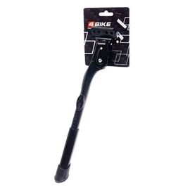 Подножка телескопическая 4Bike CD-177F, алюминий, для 24”-29”, цвет: черный. Крепление на заднее перо, ARV000155, изображение  - НаВелосипеде.рф