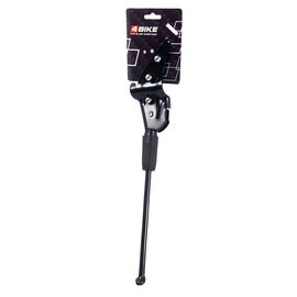Подножка телескопическая 4Bike CD-96, алюминий, для 24”-28”, цвет: черный. Крепление на задние перья, ARV000091, изображение  - НаВелосипеде.рф