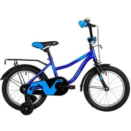 Детский велосипед NOVATRACK WIND, 16", 2022, 163WIND.BL22, Вариант УТ-00346963: Возраст: 3-5 лет, Цвет: зеленый, изображение  - НаВелосипеде.рф