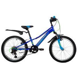 Детский велосипед NOVATRACK VALIANT, 20", 6 скоростей, 2022, 20SH6V.VALIANT.BL22, изображение  - НаВелосипеде.рф