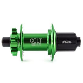 Втулка задняя Colt Bikes .30 QR, 32h, Зеленый, C-R30G, изображение  - НаВелосипеде.рф
