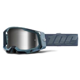 Веломаска 100% Racecraft 2 Goggle Battleship / Mirror Silver Lens, 50010-00017, изображение  - НаВелосипеде.рф