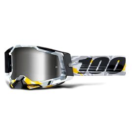 Веломаска 100% Racecraft 2 Goggle Korb / Mirror Silver Lens, 50010-00019, изображение  - НаВелосипеде.рф