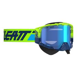 Веломаска Leatt Velocity 6.5 SNX Iriz Lime Blue 49%, 8024110230, изображение  - НаВелосипеде.рф