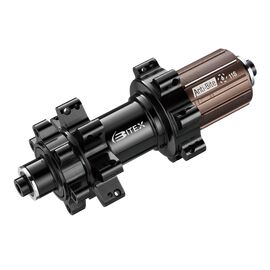 Втулка Bitex, для MTB BOOST, задняя, под ось 12x142 мм, ширина 100мм, 32 спицы, 6 болтов, BX401R32H-12-142BK_ALMS, изображение  - НаВелосипеде.рф