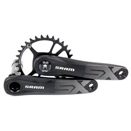 Система шатунов SRAM SX EAGLE, 11/12ск., звезда 30T, 170мм, AL EAGLE, DUB, без каретки, чёрные, ZSR22355, изображение  - НаВелосипеде.рф