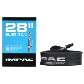 Камера велосипедная Schwalbe IMPAC SV28"Slim, 28/32-622/630, IB 40мм, бутиловая, 70400083, изображение  - НаВелосипеде.рф