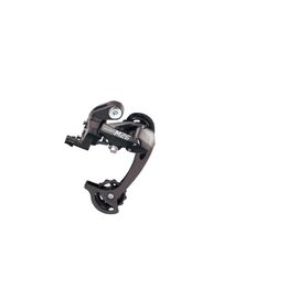 Переключатель задний MicroShift, RD-M26L, SGS, 2/3x6/7 скоростей, крепление на болт, черный, RD-M26L, изображение  - НаВелосипеде.рф